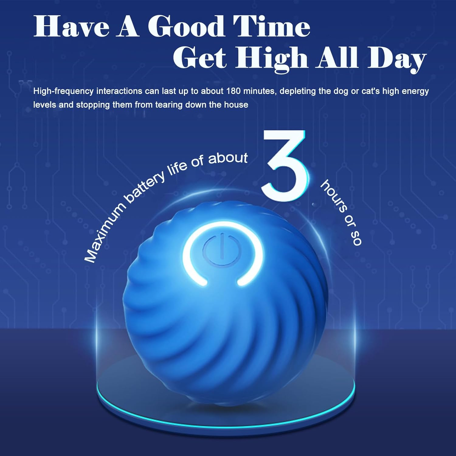 Petgravity Interactive Dog Toys，Dog Ball,Automatic Moving, Bouncing Rotating Ball,Ball Toys For/Small/Medium/Dogs,Usb Rechargeable，Tpu Material，[2025 Newly Upgraded] Removable Shell for Water Washing image number 1