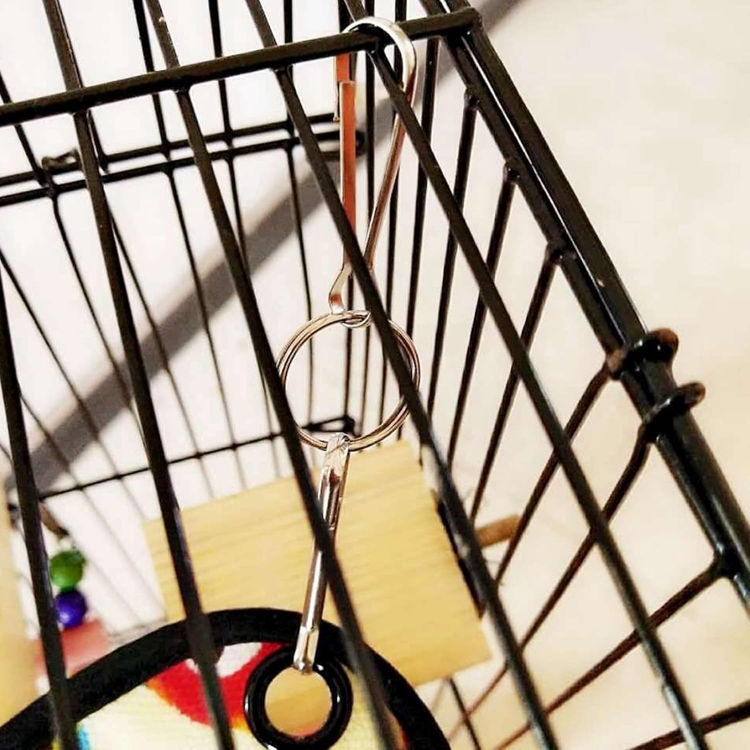 Small Pet Cage Hammock, Summer Cooling Rat Hammock Hanging Bed Ferret Cage Hammock Pet Swinging Bed Small Animals Hammock(#4) image number 1