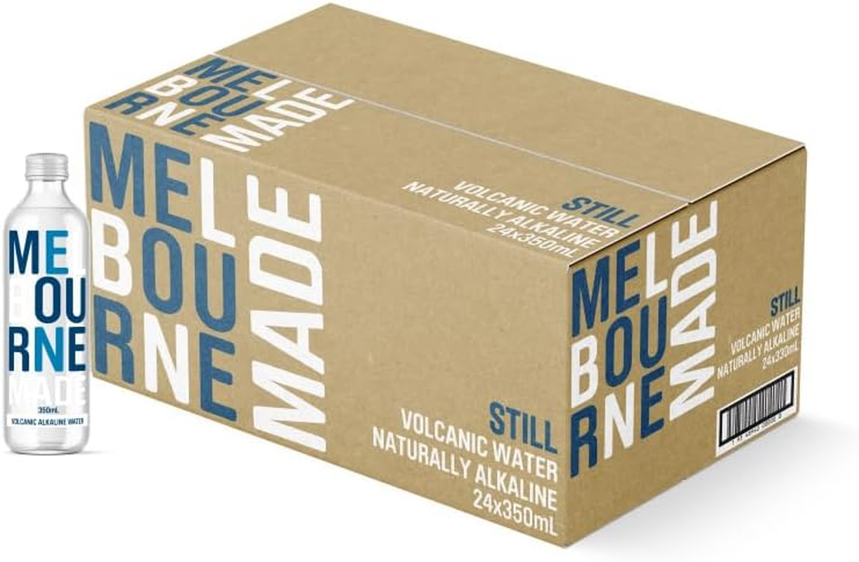 MELBOURNE MADE STILL VOLCANIC ALKALINE WATER​ 350ML GLASS image number 5