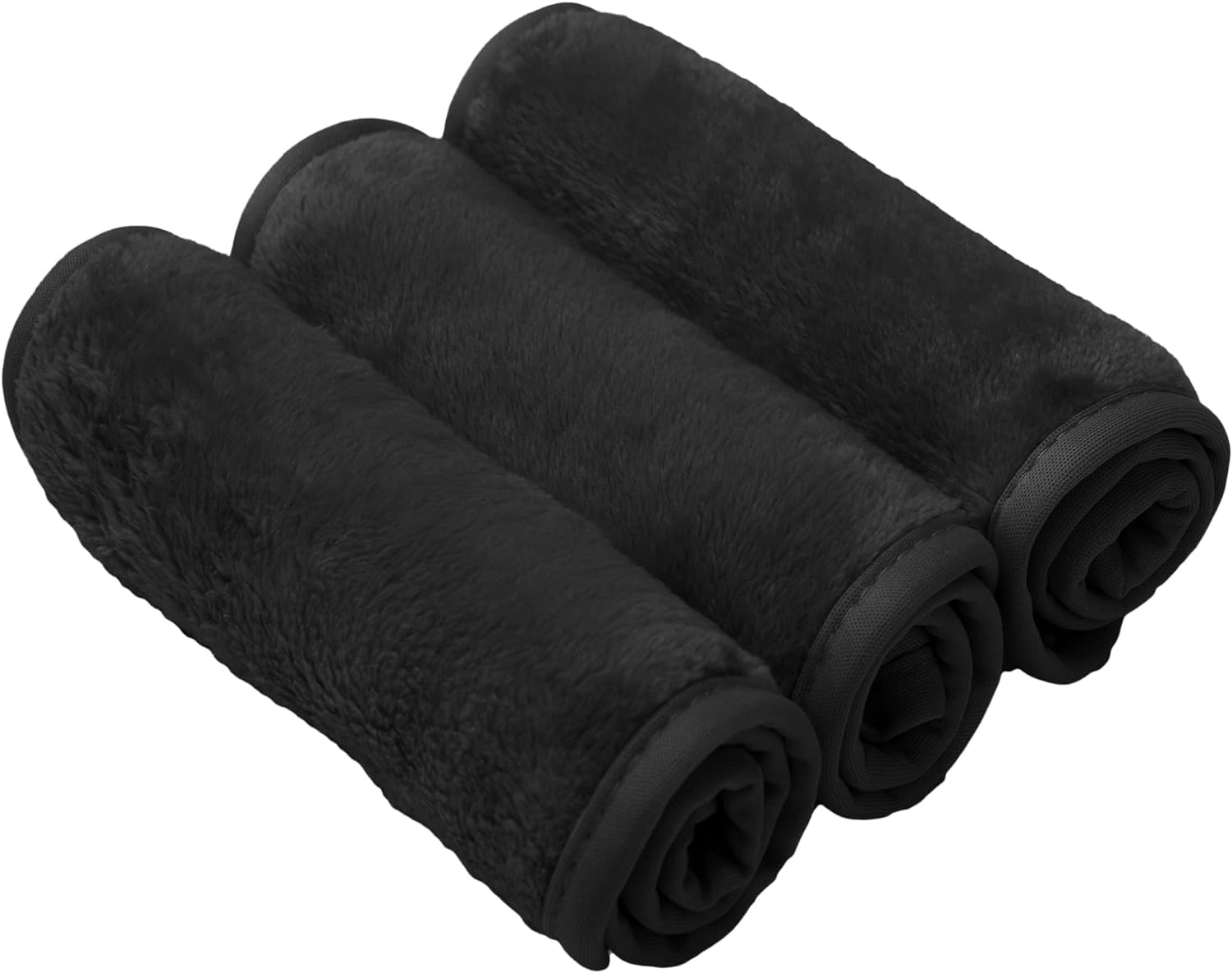 Makeup Remover Cloths Microfiber Reusable Facial Cleansing Towels Chemical Free Magically Remove Makeup Only with Water 16X7Inches Pink 3 Pack