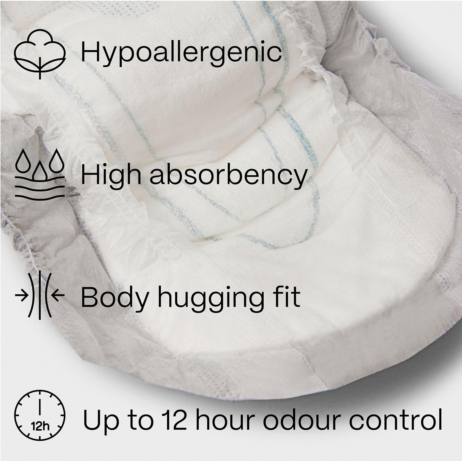 Invizi Male Guards Level 3 &ndash; Incontinence Pads for Men with High Absorbency, Odour & Leak Protection, Secure Fit for Comfort & Confidence &ndash; Discreet Male Incontinence Guard (15 Count)