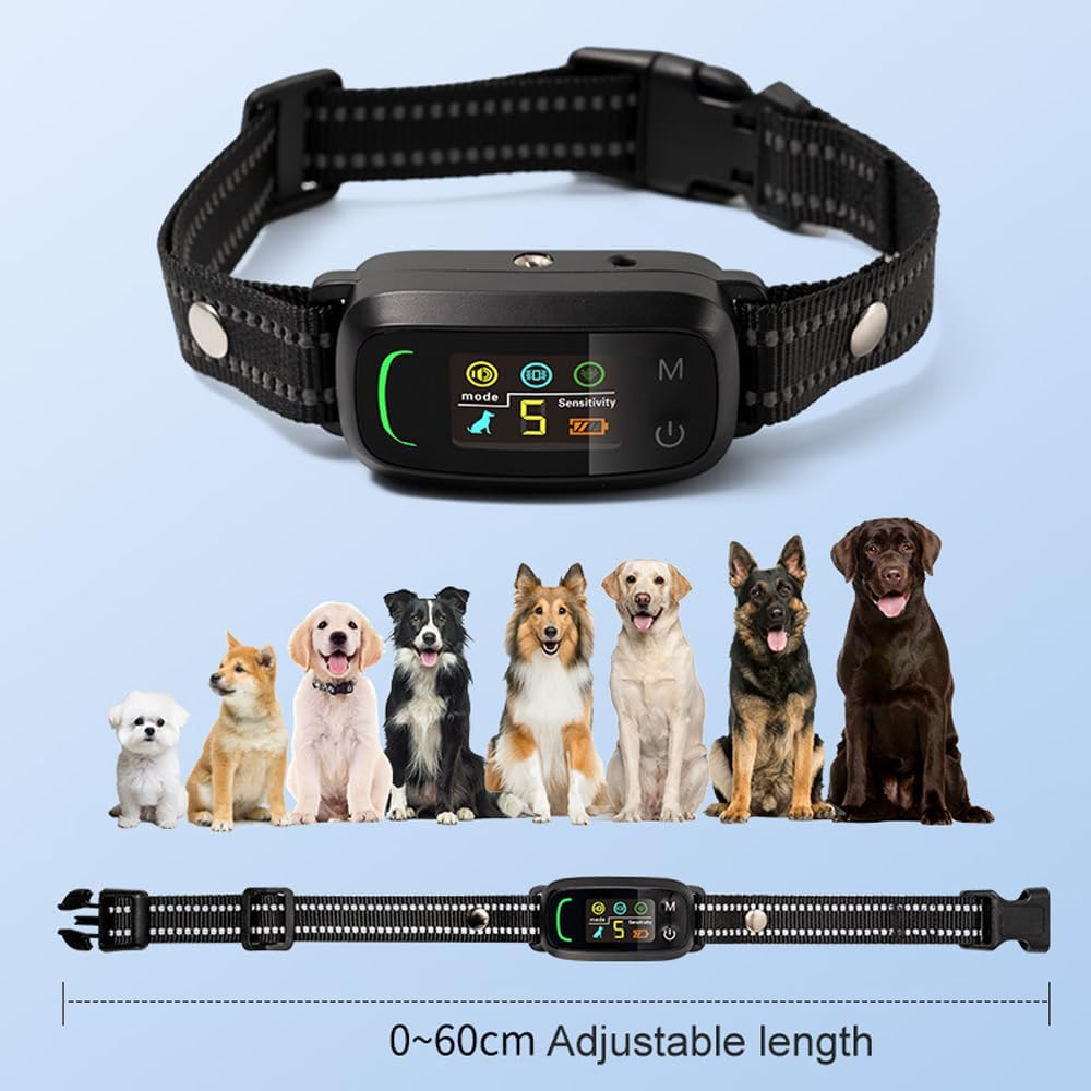 Leona Co anti Bark Collar for Dogs - Adjustable Training Collar with Beep, Vibration, Spray Modes - Rechargeable, IP65 Waterproof - 5 Sensitivity Levels for Small to Large Dogs image number 5