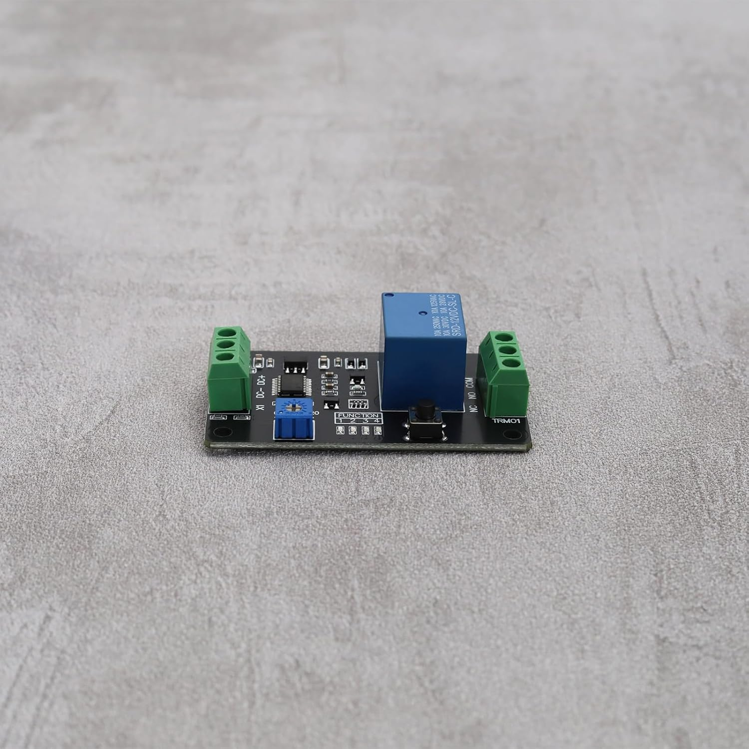 Emsea 2Pcs 12V Time Delay Relay Module Start Delay Switch Module Delay Timer Module Delay off Timer Module Automatically Timer Switch Module