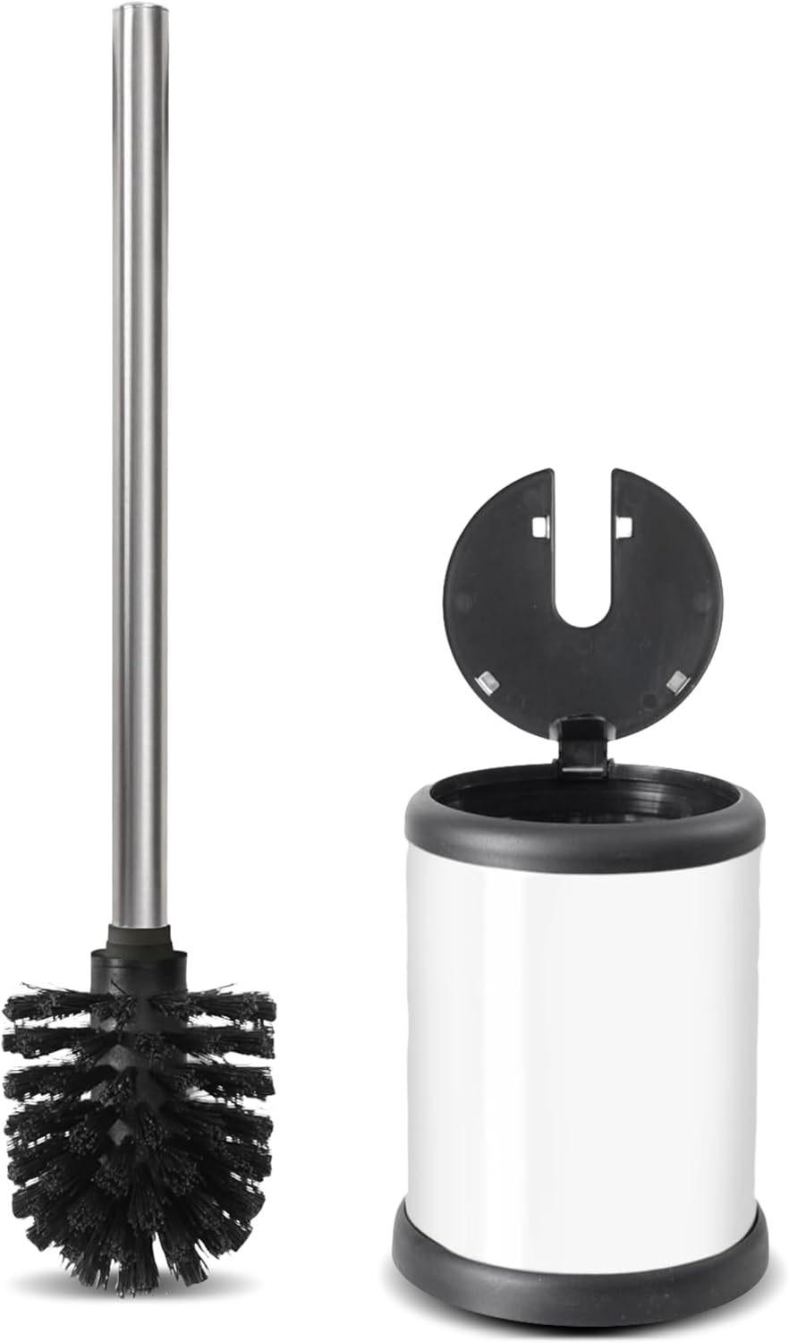Toilettree Products Deluxe Toilet Brush with Lid