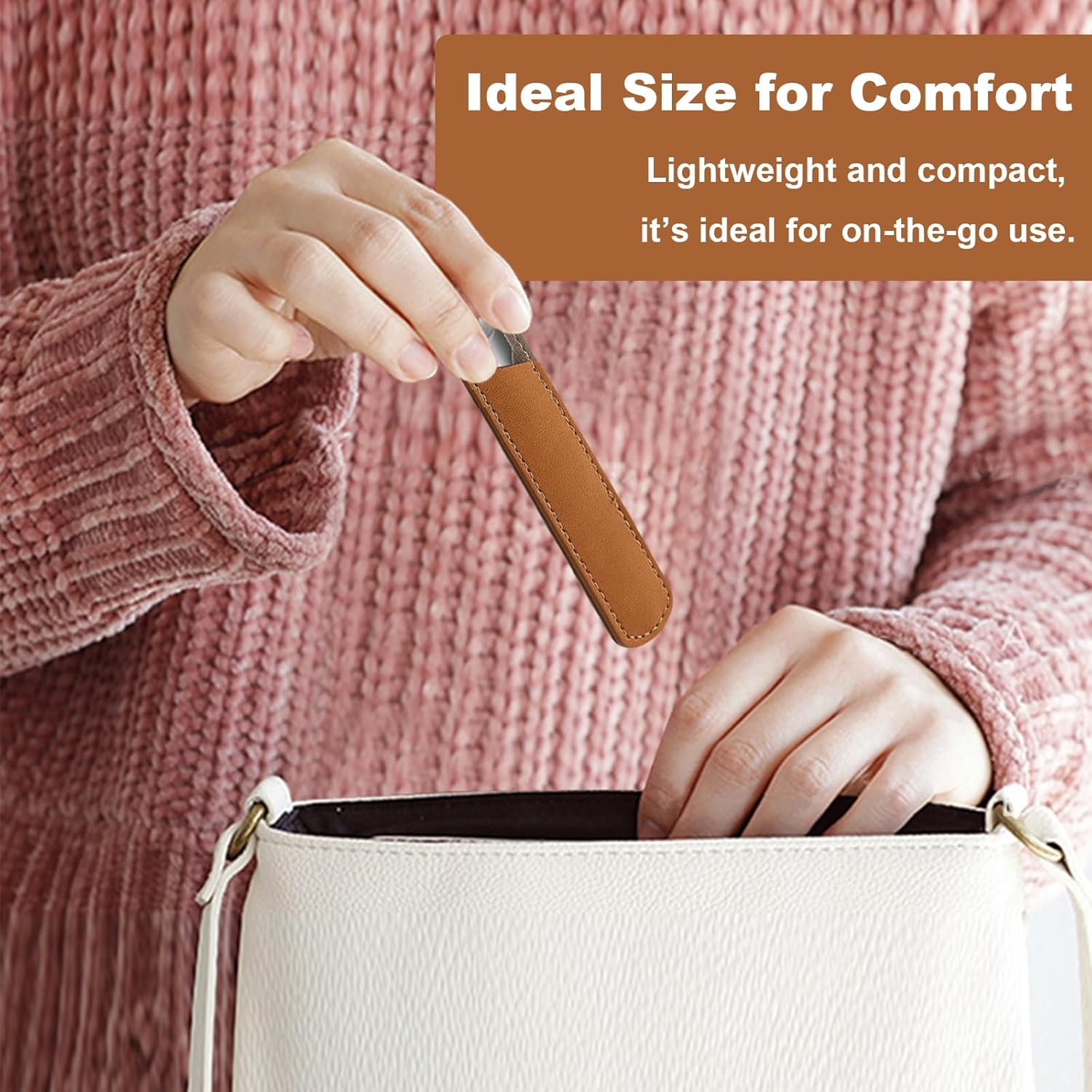 DAJING Professional Stainless Steel Nail Files - Double Sided, Heavy Duty, Non-Slip Handle, Perfect for Natural Nails, Toenails, and Pets, Includes Leather Case image number 5