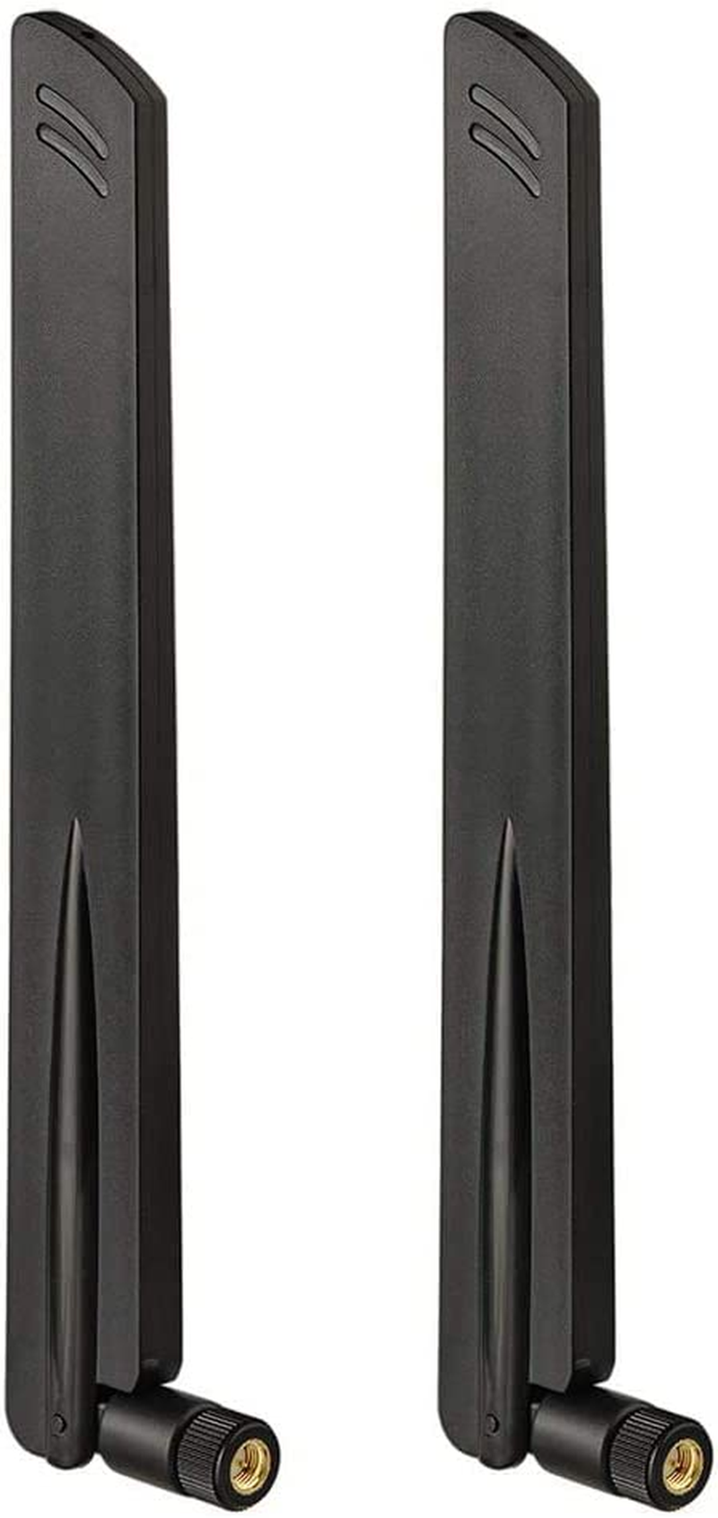 Eightwood 2.4Ghz 5Ghz Wifi Antenna Dual Band SMA Male Antenna (2-Pack) for Car Trailer Backup Cameras Wireless Security Cameras image number 2