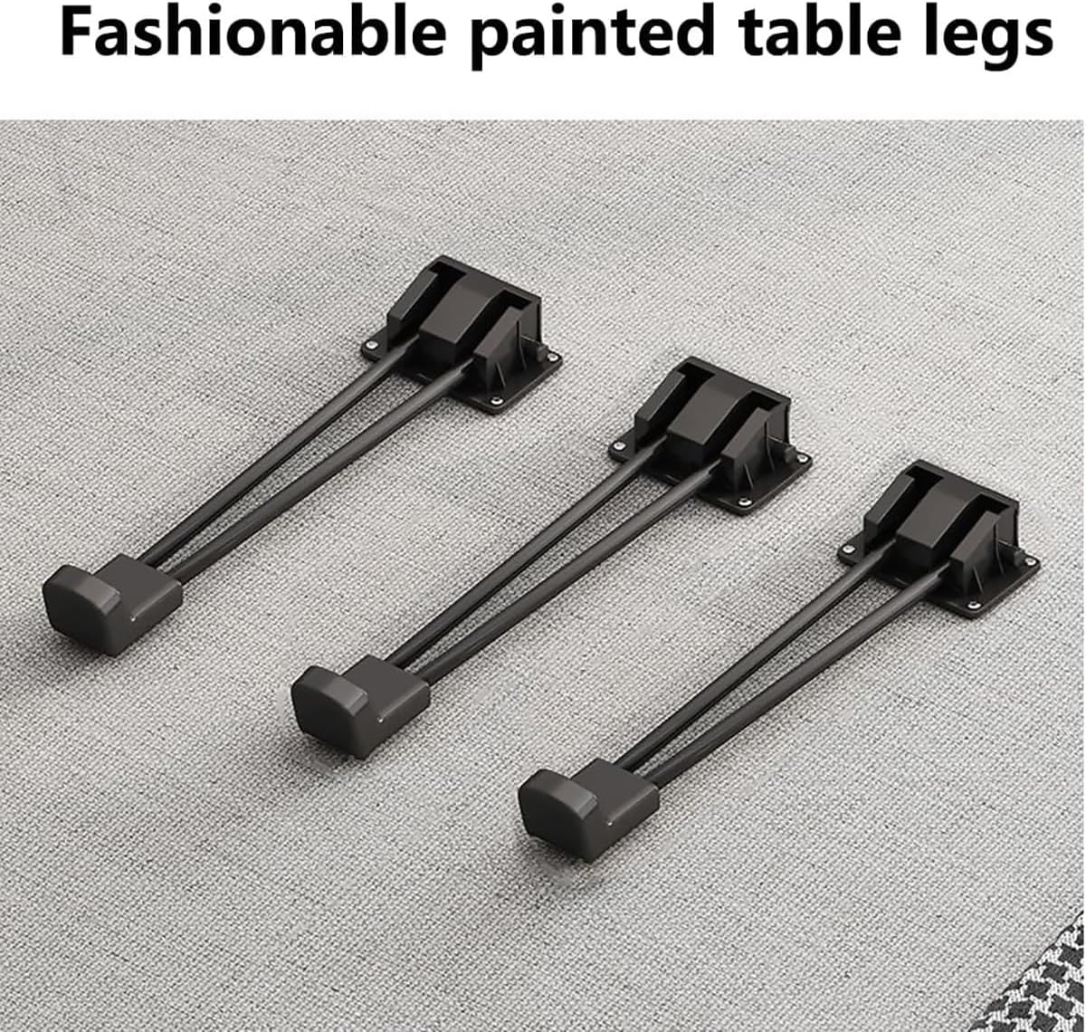 AIMALL Multipurpose Foldable round Table Portable Space-Saving Desk for Bedroom, Balcony and Home Use image number 5