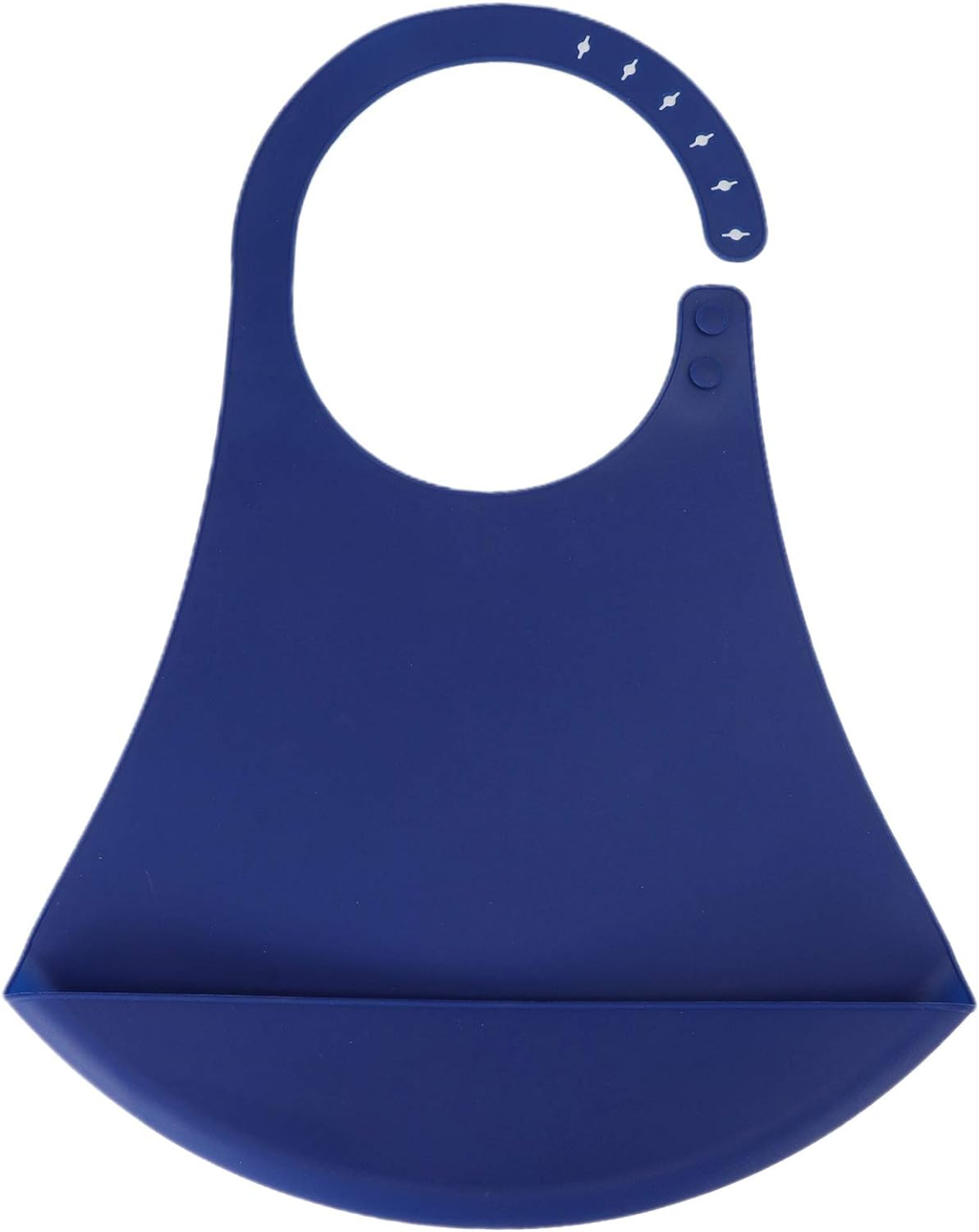 Adult Bib Portable Adjustable Silicone Dinning Eating Clothe Anti-Staining Pocket Anti-Staining Pocket for Elder image number 1