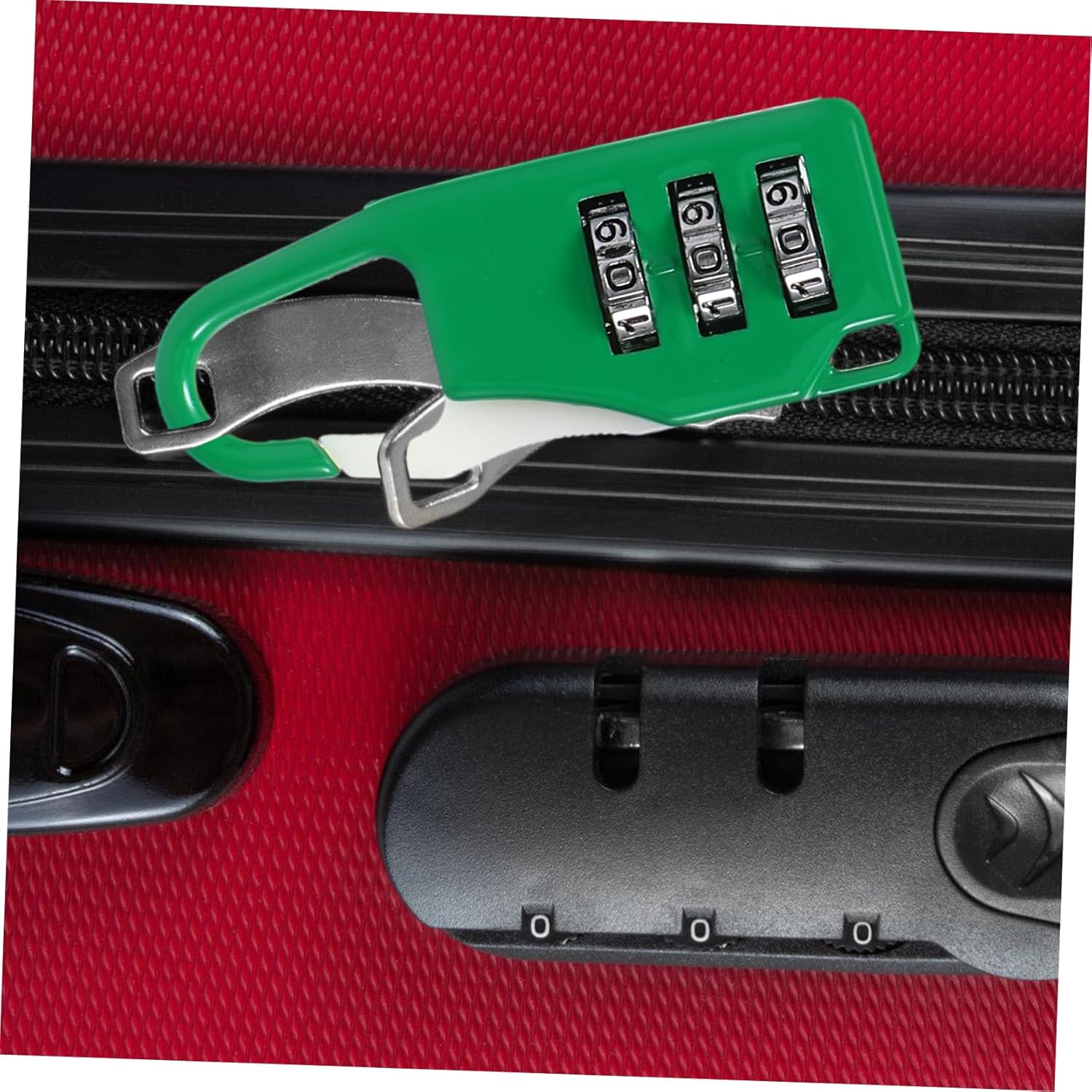 6Pcs anti Theft Combination Padlocks for Luggage 3 Password Setting Zinc Includes 2 1 1 1 Ideal for Suitcases Backpacks And image number 5