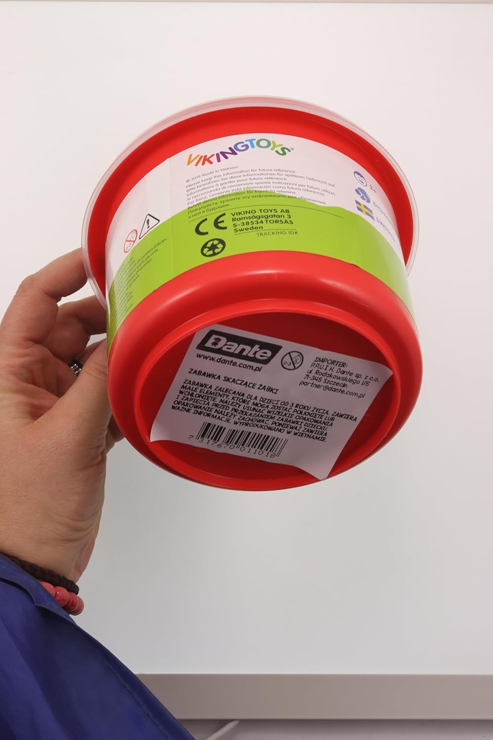 Viking Toys - Jumping Frog Game - 16 Piecess