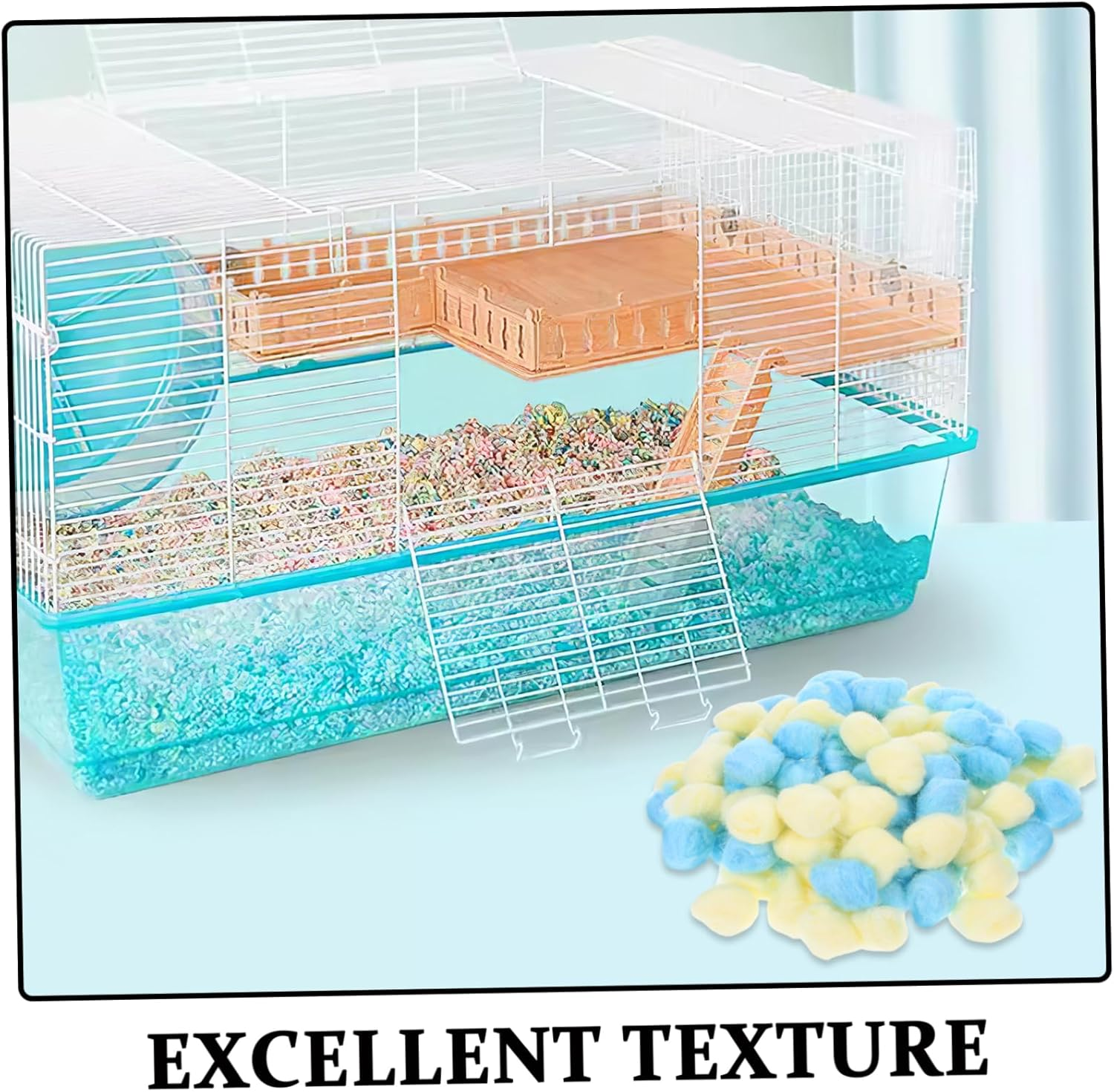 TEHAUX 500Pcs Colorful Thermal Cotton Balls Pom Poms for Crafts and Pet Toys Warm Fuzzy Balls for DIY Handicrafts and Winter image number 5