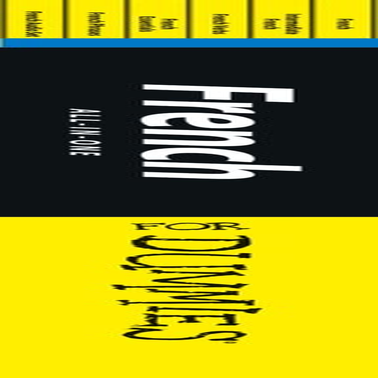 French All-In-One for Dummies, with CD