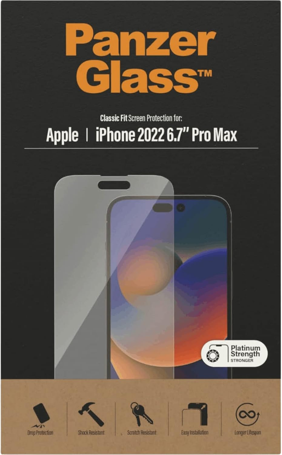 Panzerglass Apple Iphone 14 Pro Max Screen Protector image number 4
