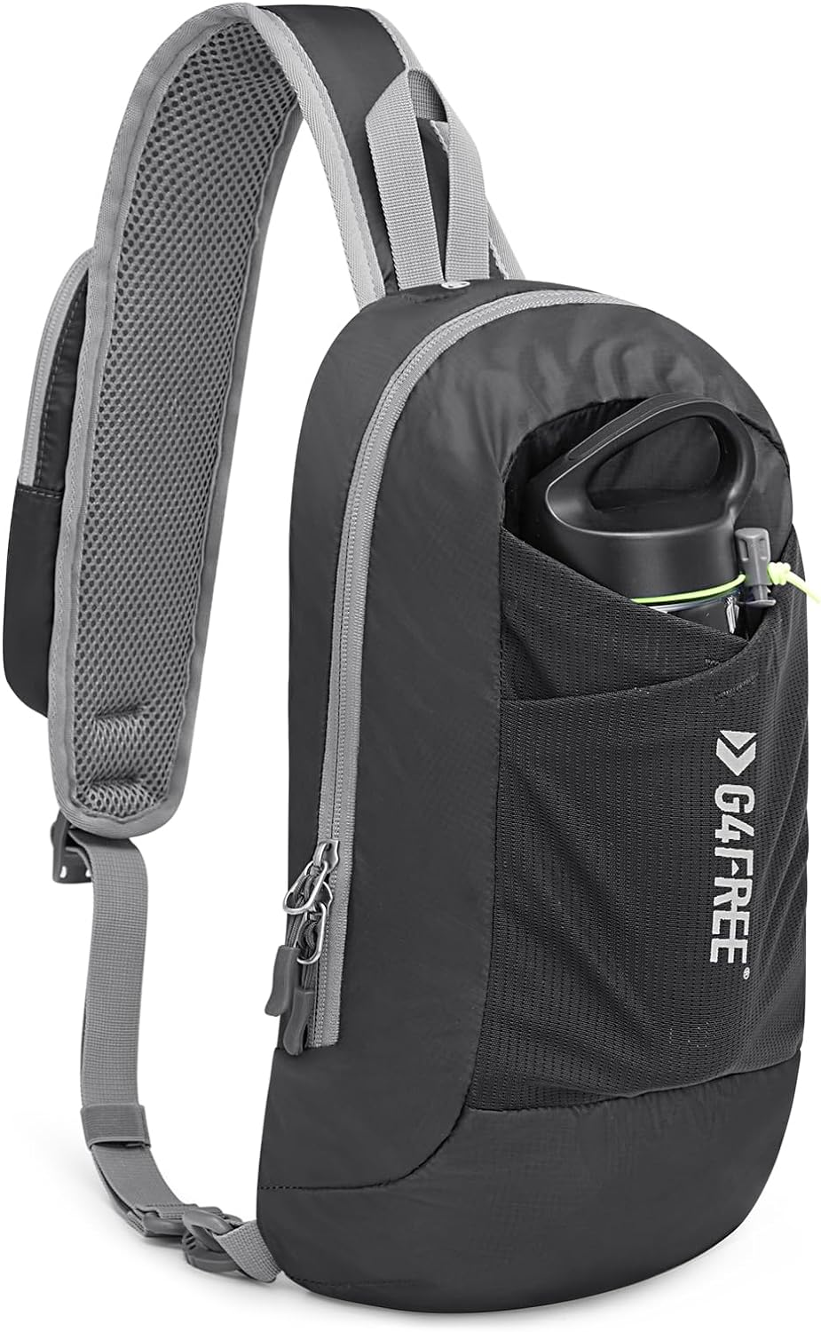 G4Free Sling Bag RFID Blocking Crossbody Backpack with Front Pocket Hiking Daypack Chest Bag for Women Men