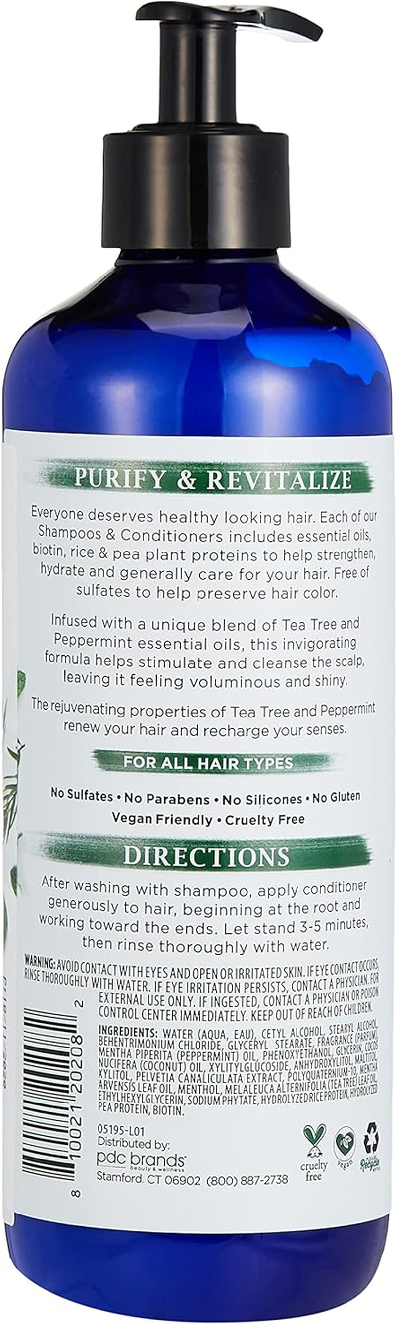 Dr Teal'S Tea Tree Conditioner 473Ml, Green image number 2