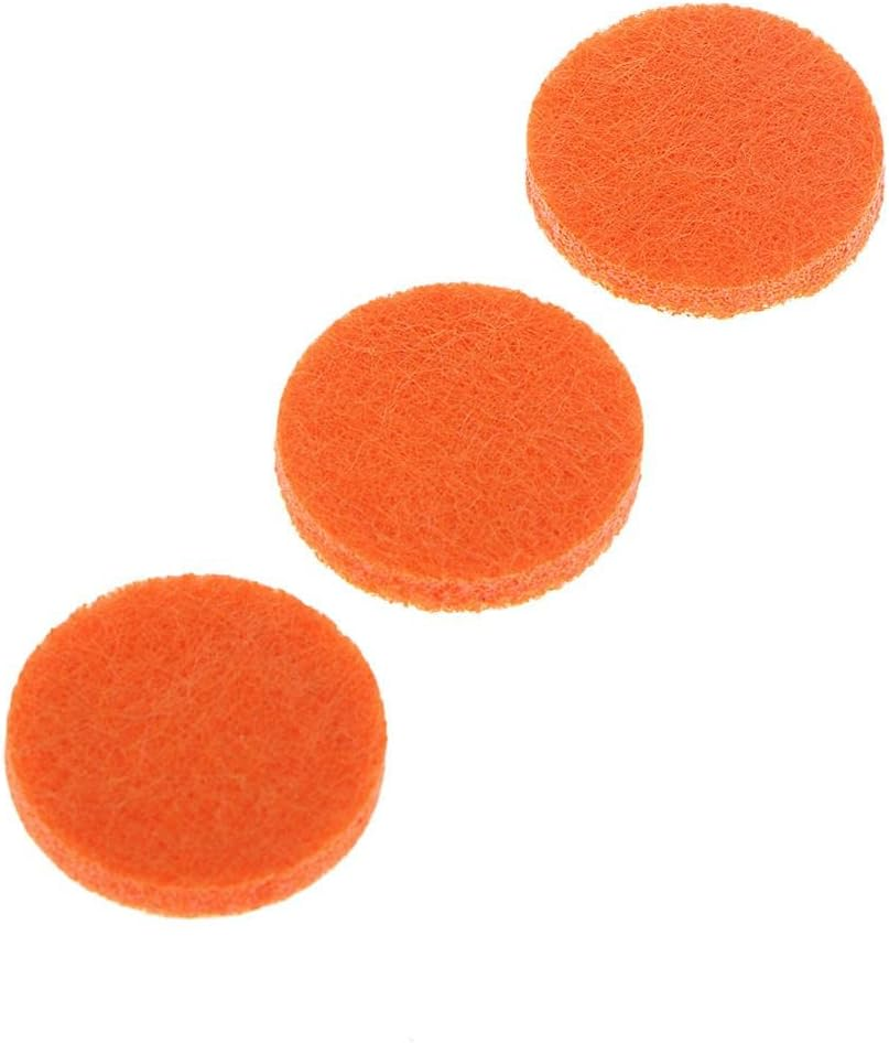 Nishiyuenyi 200Pcs Charms Pendant Locket Essential Oil Diffuser - 21Mm, Orange image number 3