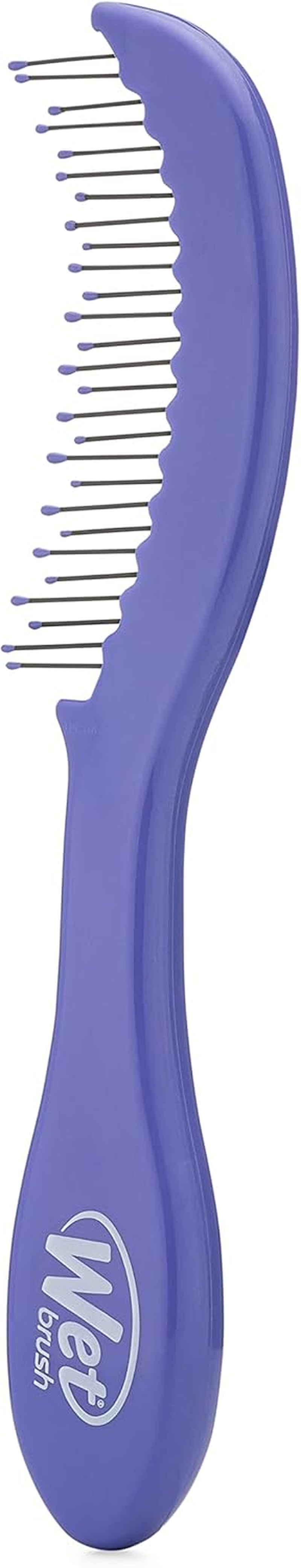Wet Brush Custom Care Thin Hair Detangling Comb Purple image number 5