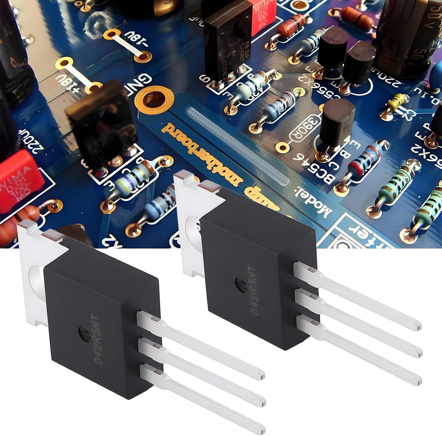 YINETTECH 5Pcs SVT042R5NT MOSFET 40V 240A TO-220 Power Transistor for ESC RC Models, Tools, Industrial Applications image number 1