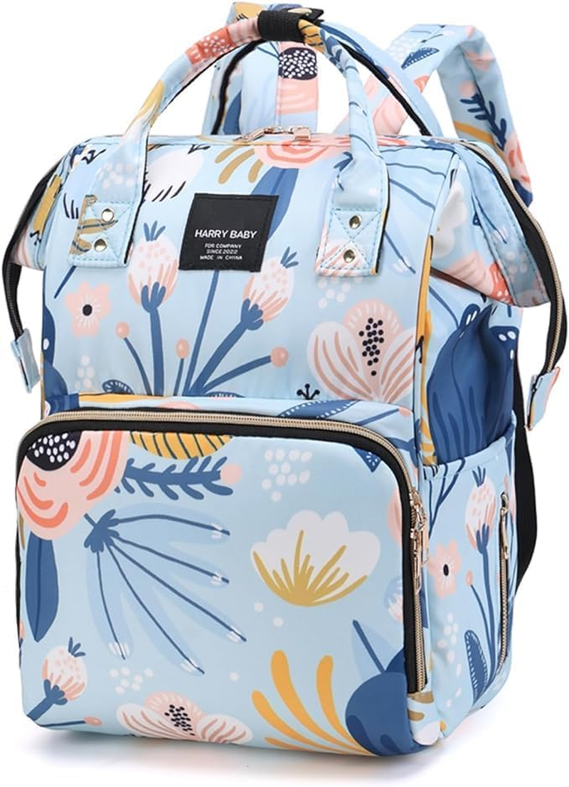 Diaper Bag Backpack - Multifunction Waterproof Baby Bag Diaper Changing Backpacks, Large Travel Diaper Bags - Baby Bag for Boys & Girls, Nappy Changing Backpacks image number 2