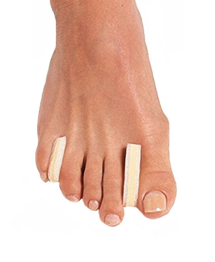 Pedifix 3-Layer Toe Separators Large 12/Pack by Pedifix