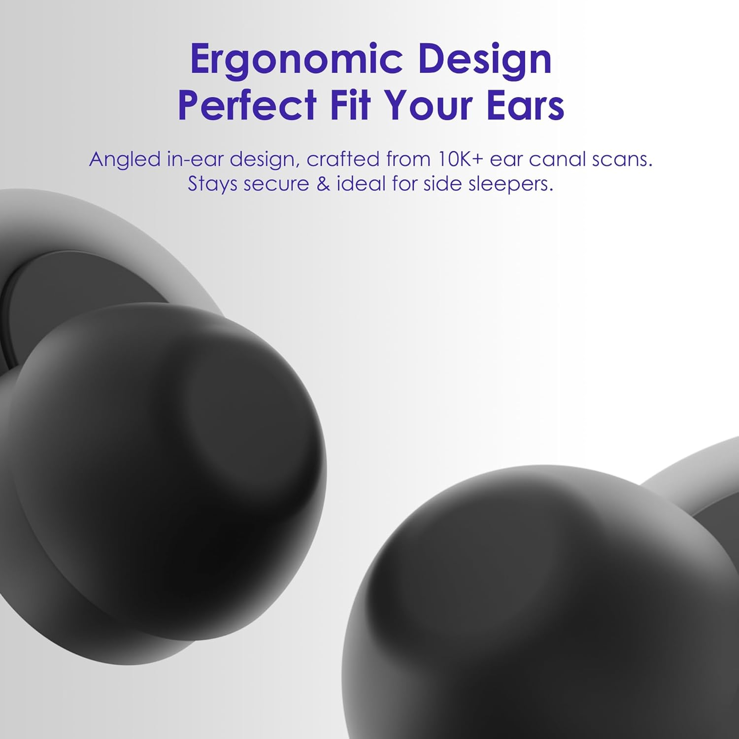 Dupiie Ear Plugs for Sleep:47Db Linear Noise Cancelling Earplugs | Lab-Validated Shallowfit Design & Twinguard Tech | 8 Tips (XS-L) for Sleep/Travel/Concerts | 1G Ultra-Light & Washable image number 5