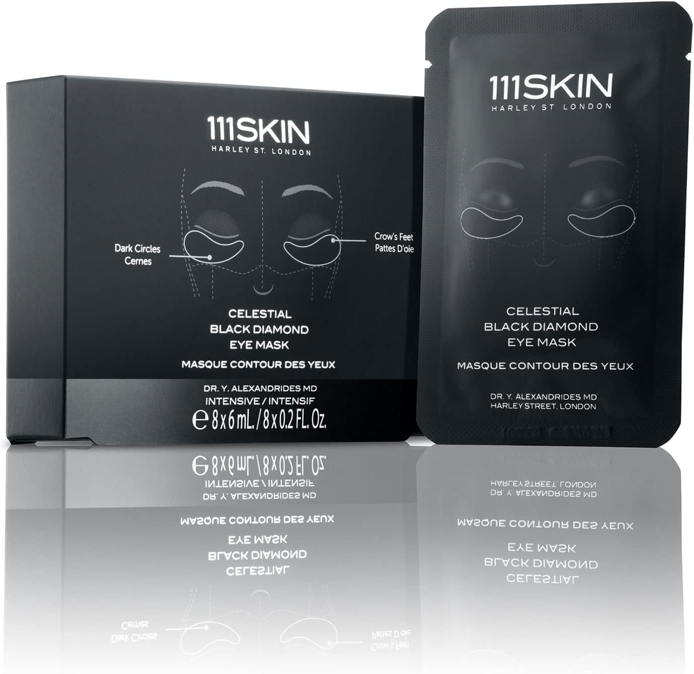 111SKIN 111 SKIN Celestial Black Diamond Eye Mask, CBDEM48