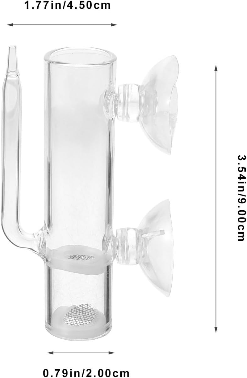 TOPPERFUN Glass Shrimp Egg Hatchery Aquarium Breeding Tube with Suction Incubator Box for Fish Tank Brine Shrimp Cultivation and Aquatic Pet Breeding image number 2