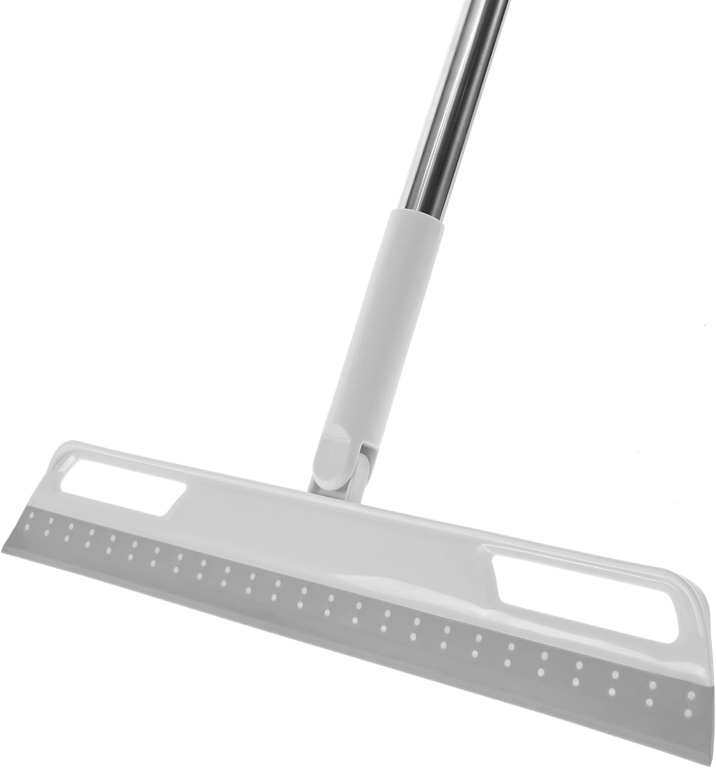 Multifunction Magic Broom, Household Silicone Wiper Floor Squeegee Non-Stick Hair Sweeping Tool 4 in 1 Adjustable Floor Scraping Sweeper for Bathroom, Window, Kitchen, Tile Floor Cleaning (Grey) image number 5