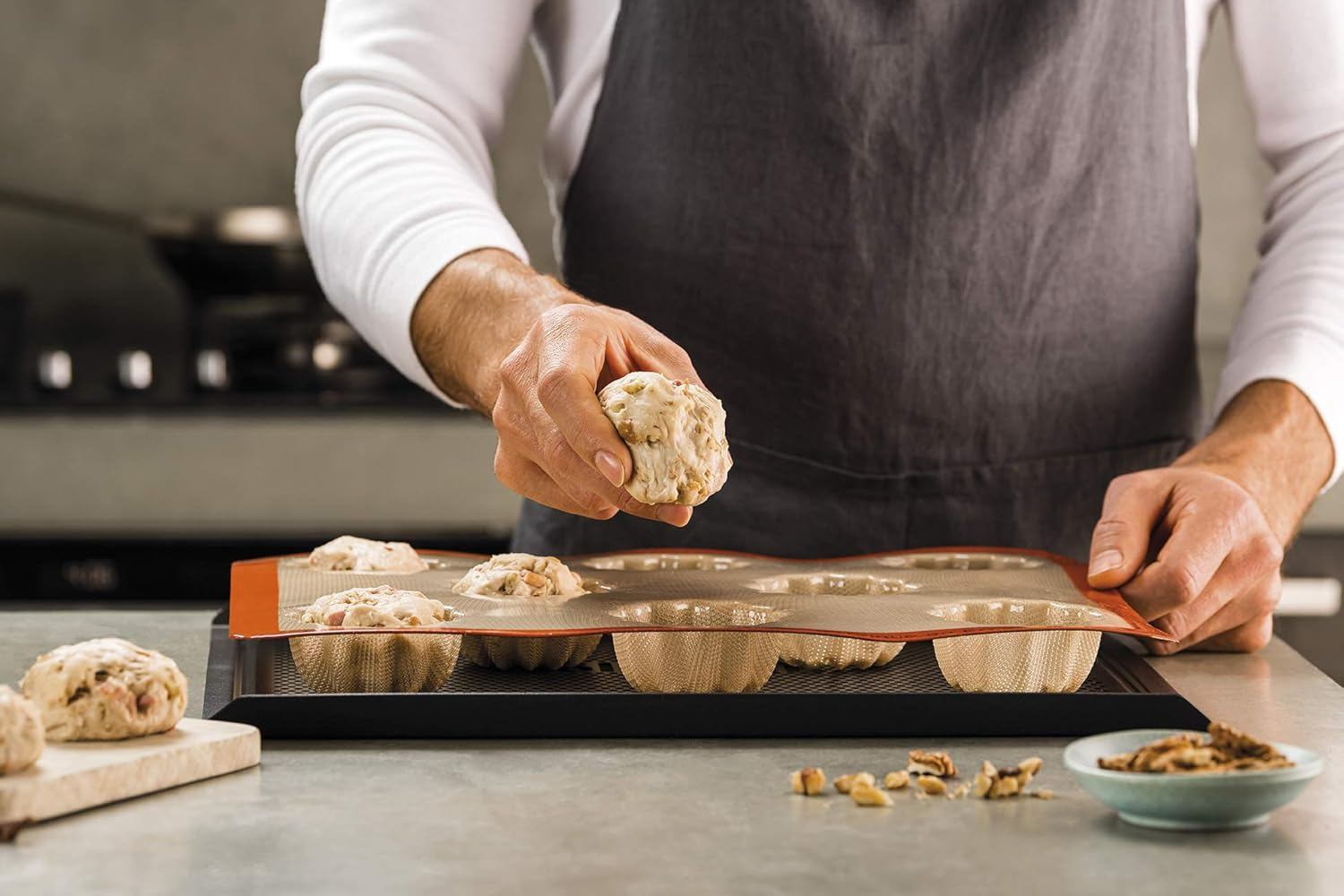 Silpat Perfect Mini Fluted Cake Mold image number 5