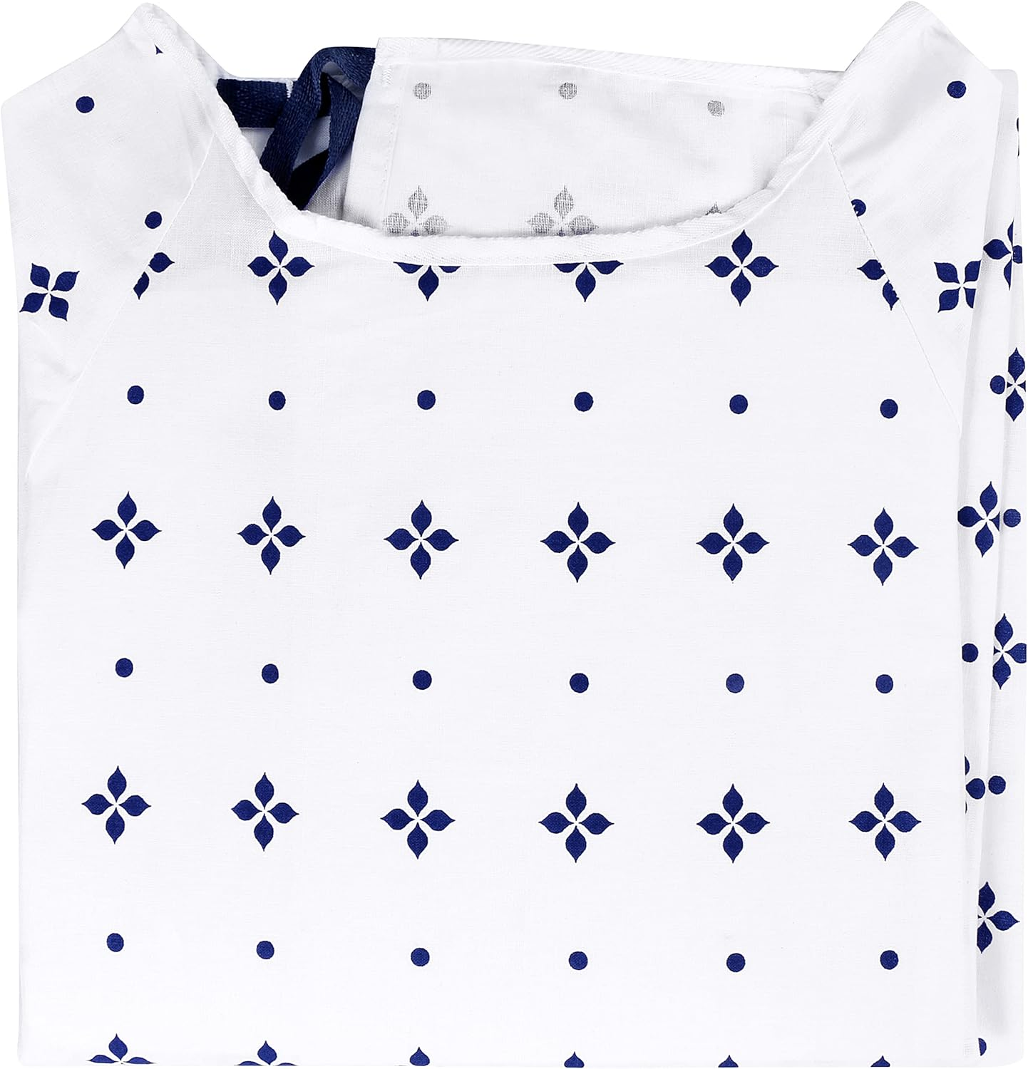 Utopia Care Cotton Blend Hospital Gown, Back Tie, Fits Sizes up to 2XL (6-Pack)