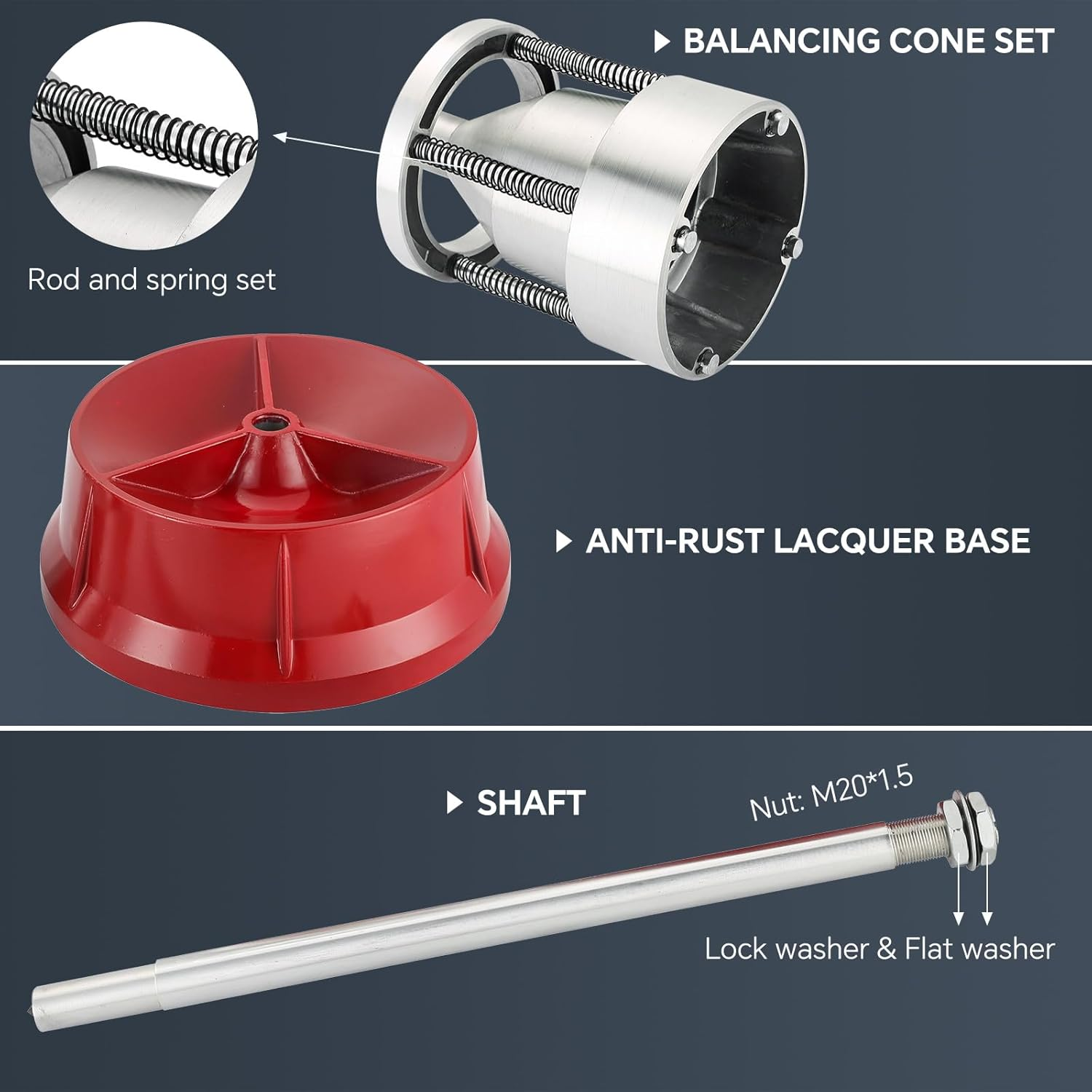 ATPEAM Portable Bubble Wheel Balancer - Heavy Duty Tire Balancing Machine for Car and Light Truck Wheel Repair image number 2