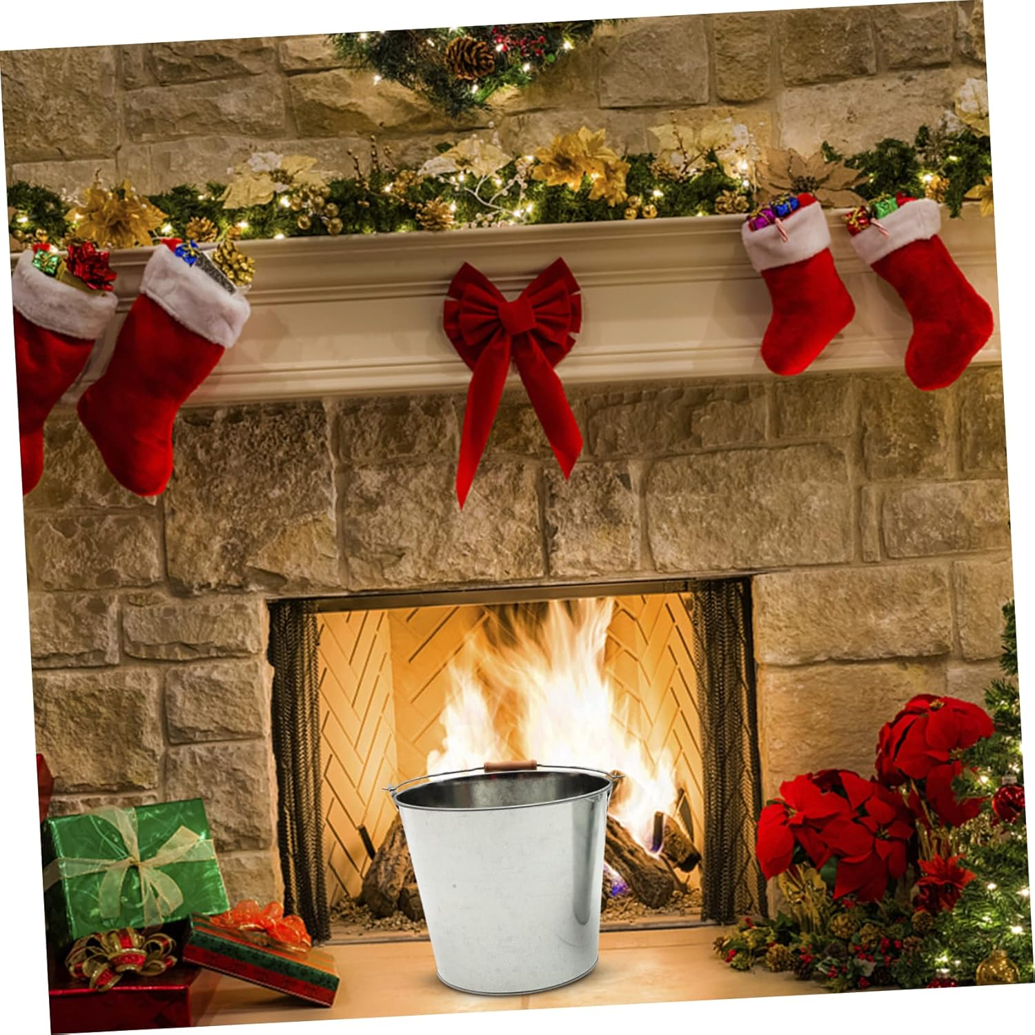 Incinerator Burn Barrel Paper Money Burner Multipurpose Outdoor Ash Bucket for Garden Safety Cover image number 3