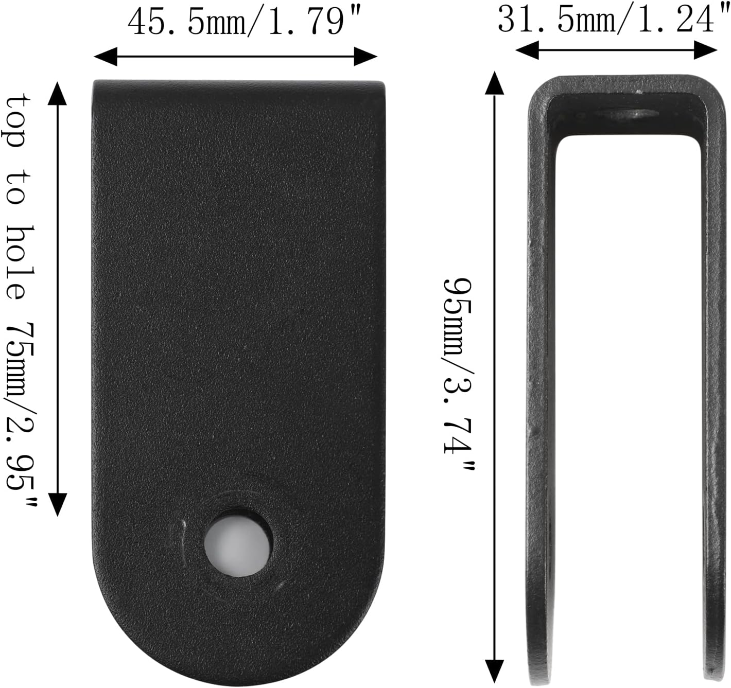 PANTIK Gym Pulley System 90Mm Pulley Wheel with 2 Hanging Strap Carabiner, Fitness Swivel Pulley Wheel for DIY Home LAT Pulldown and Lift Cable Machine image number 5