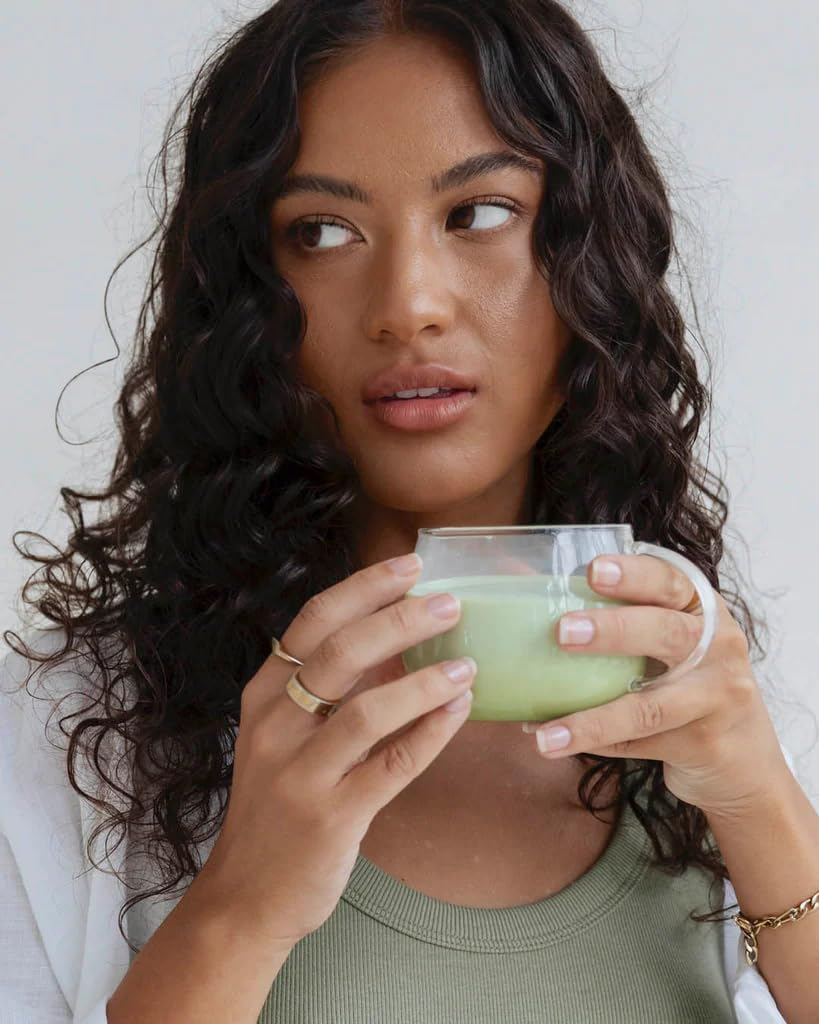 Nutra Organics Collagen Matcha Latte 100G | Antioxidant with Collagen Peptides | for Glowing Skin, Sharpen & Vitalise Mind (16 Serves) image number 5