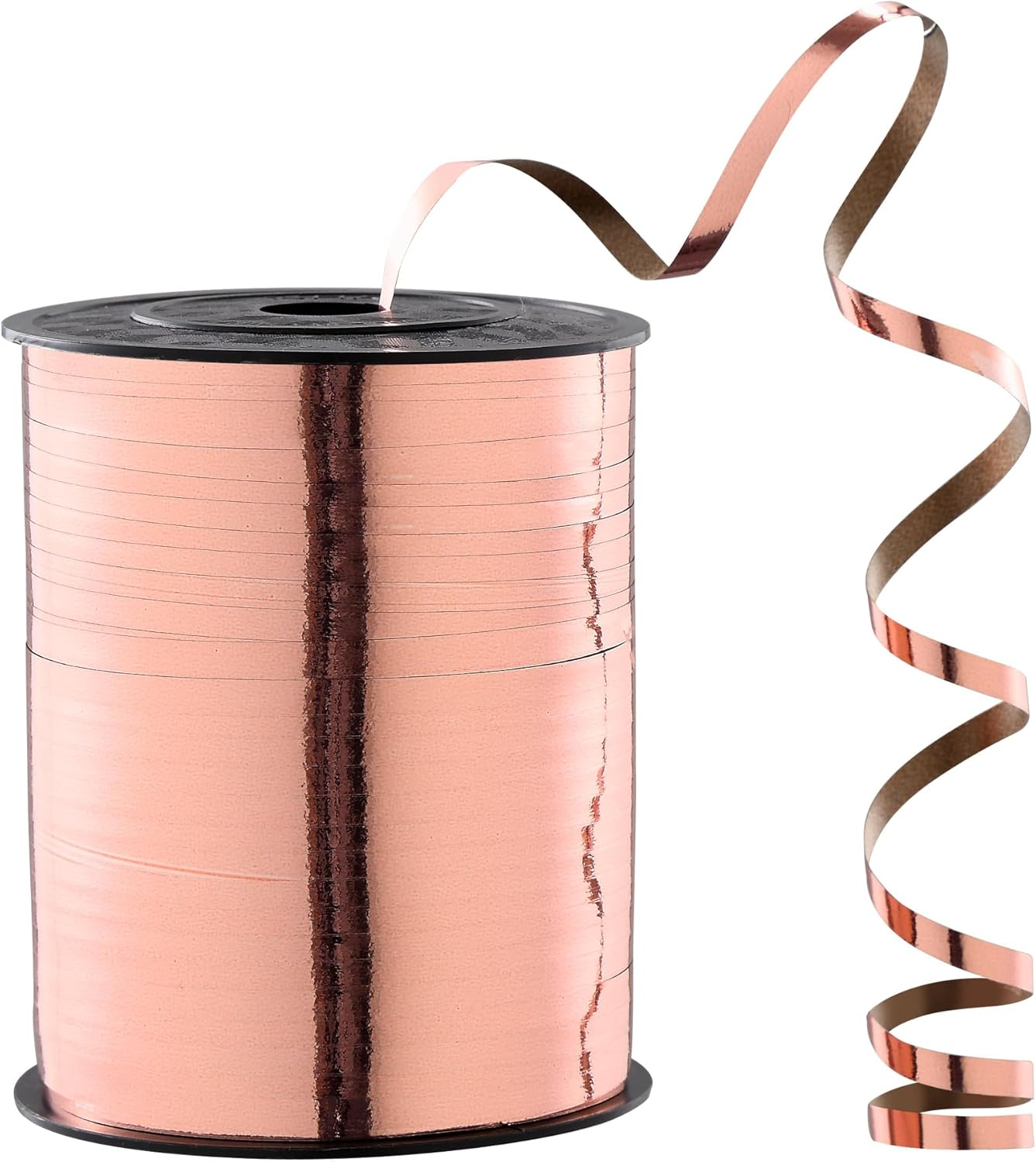 Gold Shiny Curling Ribbon 500 Yards White Ribbon of Perfect for Gift Wrapping Balloons Curly Decorations Thin 3/16" Ribbon for Baby Showers Christmas and More. - Light Purple image number 4