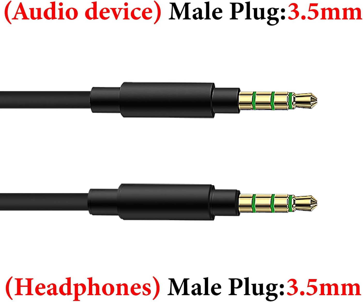 Geekria Gaming Headset Extension Cable Compatible with Skullcandy Aviator 900 ANC, Turtle Beach PS4 / Xbox One Controller with 3.5Mm Male to Male Headset Jack (3.3 Ft / 1 M) image number 4