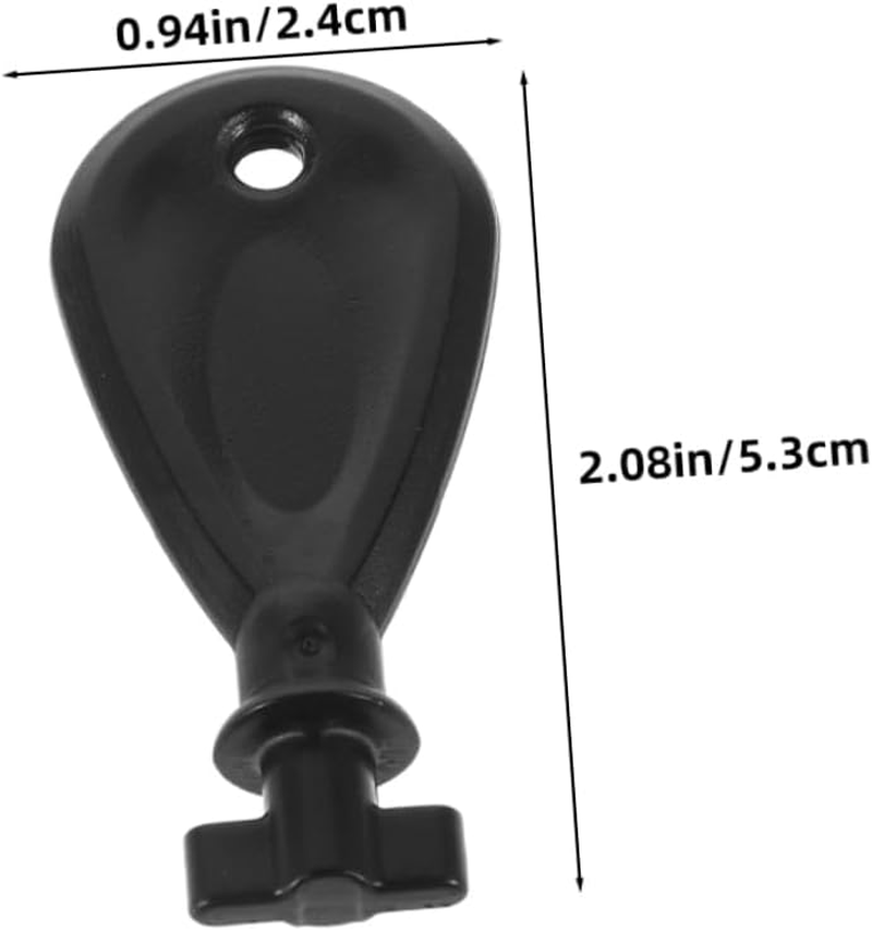 3Pcs Tissue Box Key Replacement for Bathroom Hard Plastic Wipe Dispenser Key image number 4