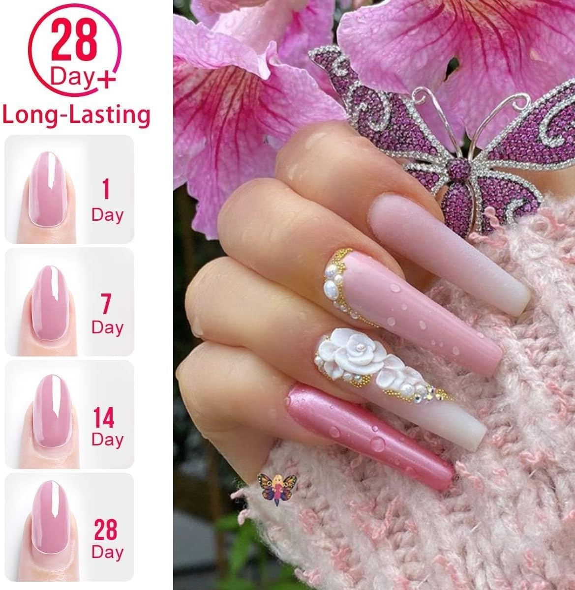 MUSILAN Monomer Acrylic Nail Liquid 120Ml/4Oz for Acrylic Powder - Professional Acrylic Liquid Monomer for Acrylic Nails Extension for Beginners DIY image number 4