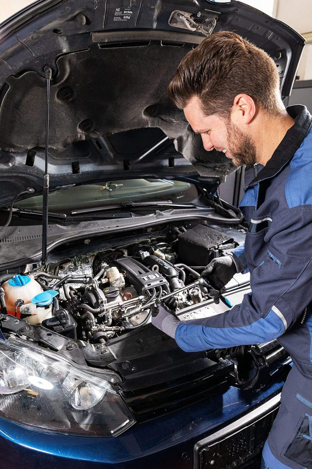 Hazet 880AKF 3/8-Inch Drive Hexagonal Spark Plug Socket, 16 Mm Size image number 3