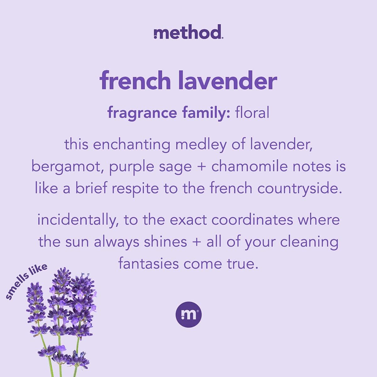 Method Gel Hand Wash, French Lavender, 12 Oz, 3 Pack, Packaging May Vary image number 4