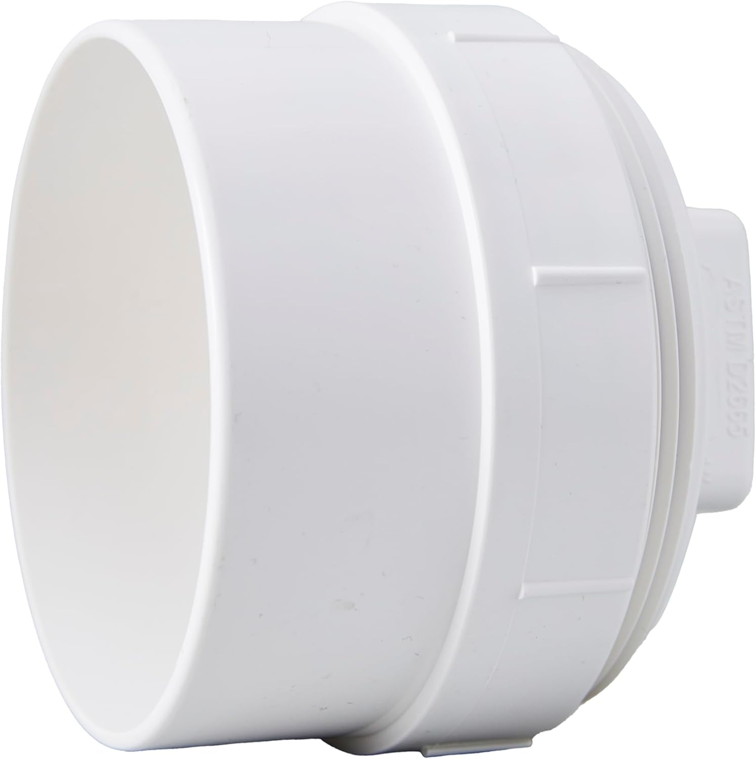3" Pvc Sewer Cleanout Adapter with Plug Pipe Cover Cap Fitting,Pvc Dwv Flush Sewer Cleanout Cap for Drainage Piping System (3 Inch) image number 3
