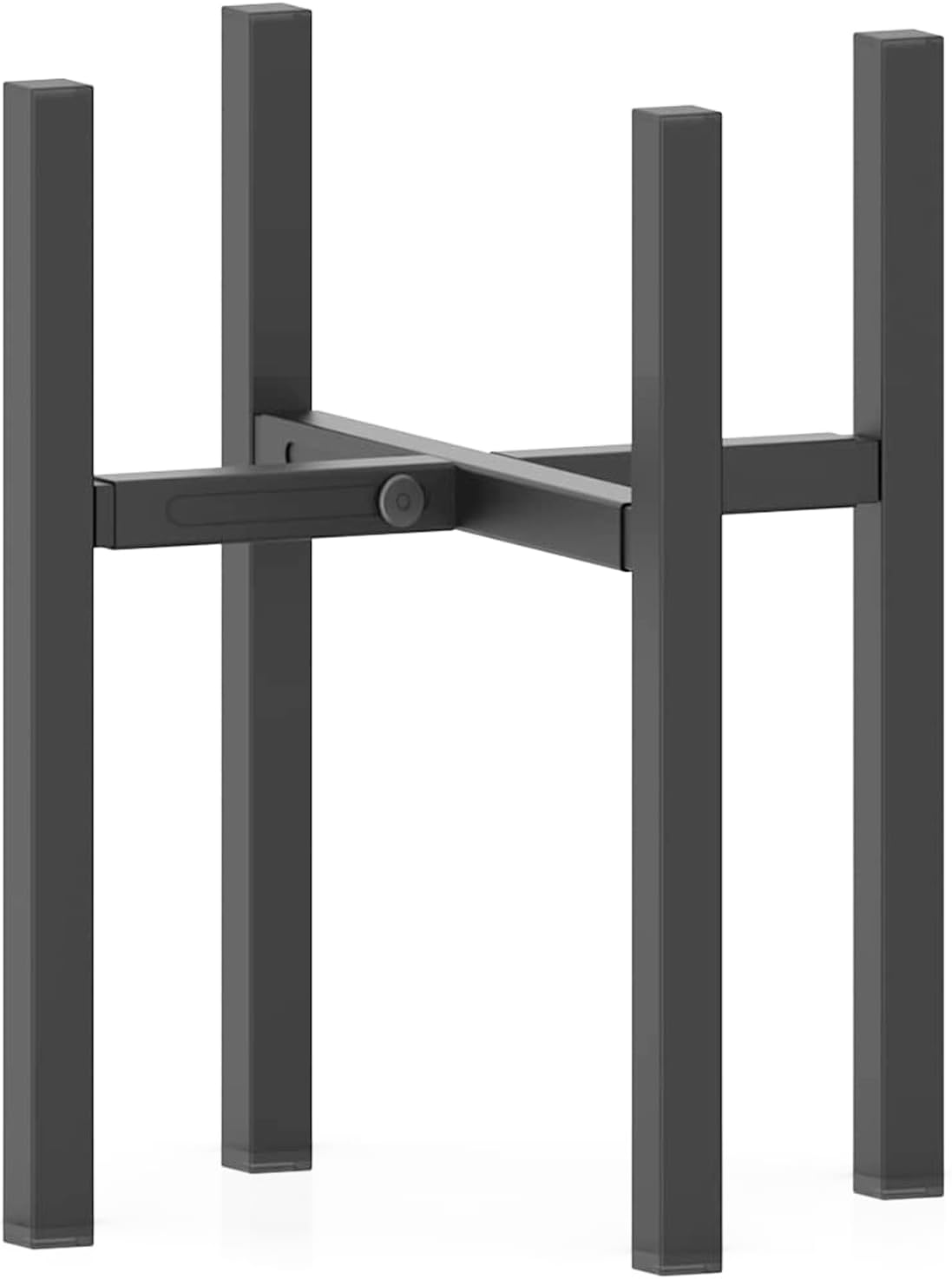 Plant Stand for 8"-12" Plant Pot Indoor Outdoor Corner, Adjustable Metal Heavy Duty for Large Pot (Black 1 Pack) image number 3