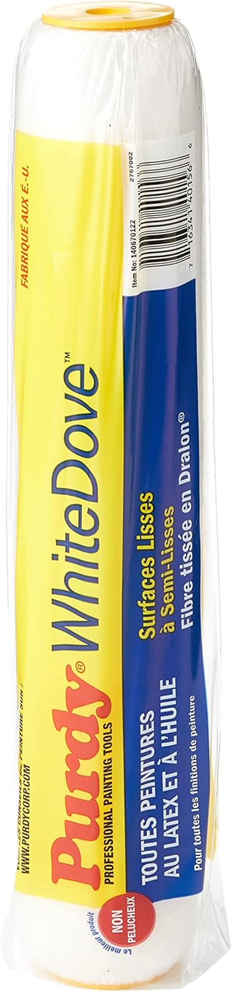 Purdy 140670122 White Dove Roller Cover, 12 Inch X 3/8 Nap