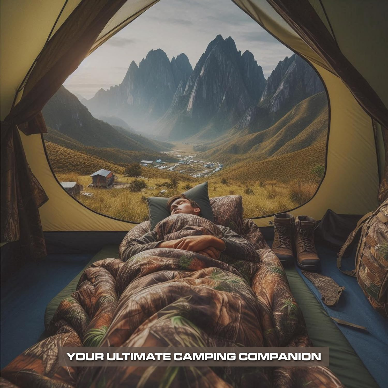 Realtree All Purpose Camo Comforter Set -3 Piece Camouflage Printed Bedding -Percale Weave Super Soft Cotton 80 GSM Fabric -Easy Care Forest Theme Comforter Set for Bedroom, Hunting & Outdoor- (King) image number 4