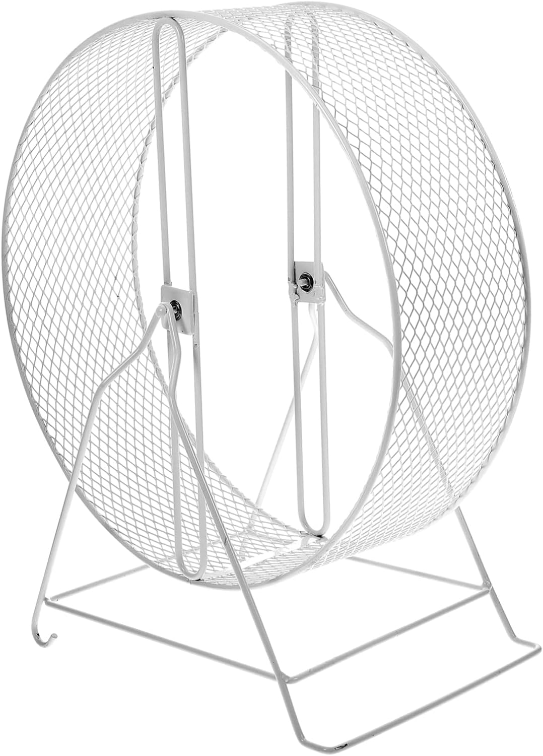 DOITOOL Squirrel Playing Wheel Funny Hamster Wheel for Exercise and Entertainment Sturdy Quiet Design 8 Inch Suits Chinchilla Rat Hedgehog Cage Accessories for Indoor Play image number 5