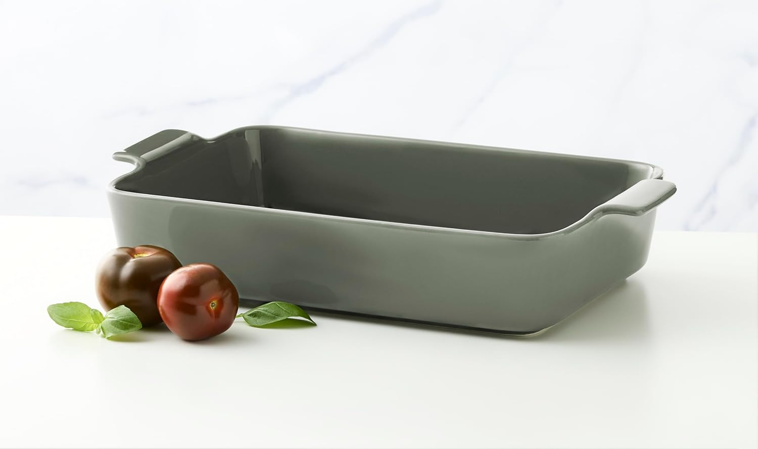 Maxwell & Williams Indulgence Rectangle Baker Gift Boxed, Sage, 32 X 22 X 7 Cm image number 2