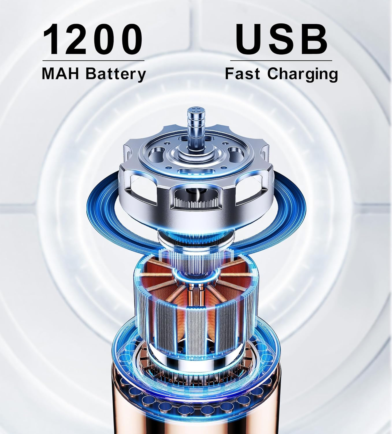 YBVABE Electric Makeup Brush Cleaner and Dryer &ndash; Rechargeable Automatic Brush Cleaning Machine for Deep Cleaning and Fast Drying All Types of Makeup Brush Types