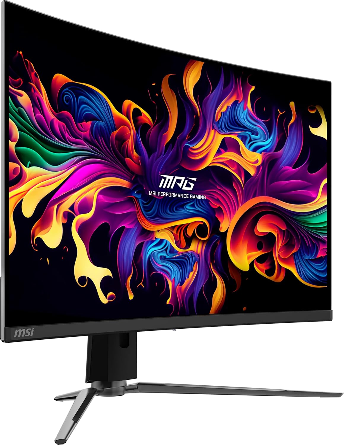 MSI MPG 321CURX QD-OLED 32 Inch UHD Curved Gaming Monitor - 1700R, 3840 X 2160 Quantum Dot OLED Panel, 240Hz / 0.03Ms, 99% DCI-P3, &Delta;E&le;2, Displayhdr True Black 400, DP 1.4A, HDMI 2.1, USB Type-C