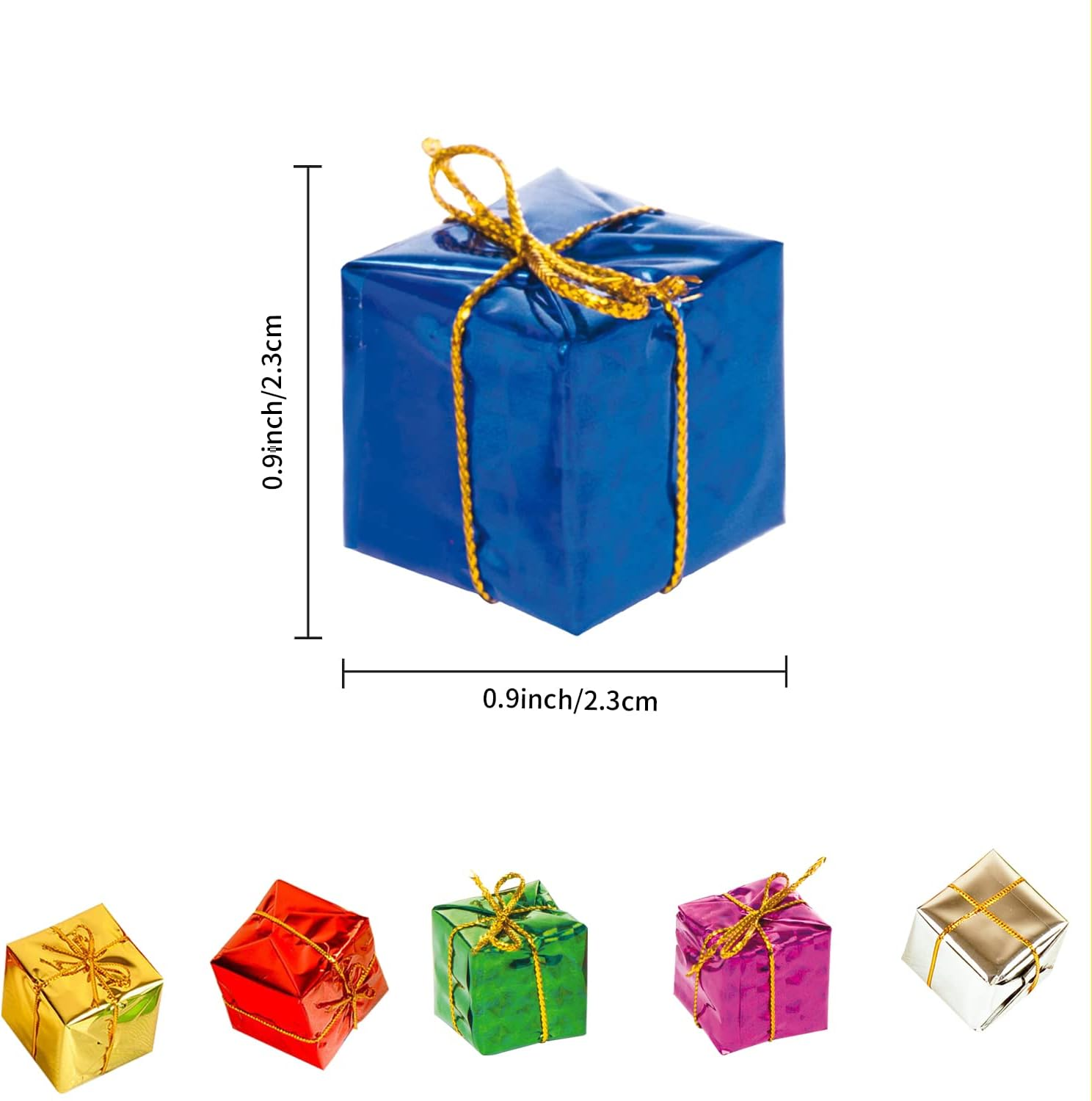 48 Pieces Christmas Tree Decorations for Indoor Outdoor Christmas Decoration (Color) image number 3