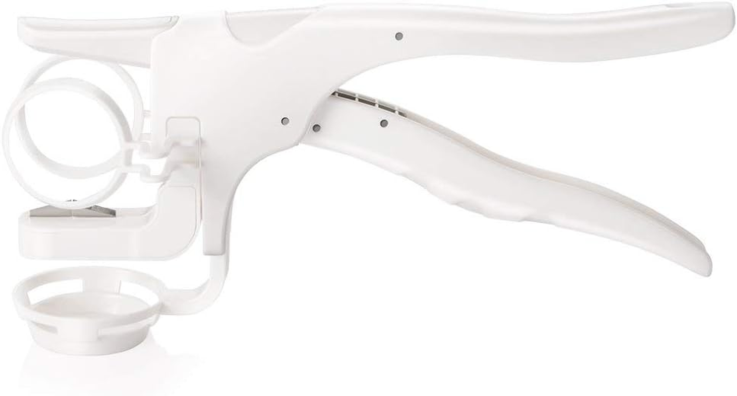 Voarge Egg Cracker Egg Cutter without Splitter Egg Cracker Gadget Gift for Kitchen Egg Yolk Protein Separator in White Kitchen Gadget Tool image number 1